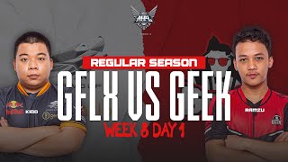 Genflix Aerowolf vs Geek Fam  MPL S5 Week 8 Day 1 [upl. by Ahtimat]