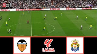 VALENCIA VS LAS PALMAS  LALIGA 20242025  FOOTBALL LIFE 2024 [upl. by Lemuelah]