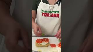 How to Make an Italian Caprese Sandwich [upl. by Radley]