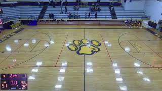 Bloomfield High School vs Woodland High School Mens Varsity Basketball [upl. by Nepean]