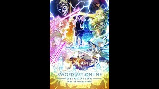 Sword Art OnlineAlicizationWar of UnderworldUnlastingPiano [upl. by Lebana]