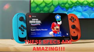 These Nintendo Switch 2 Specs Are AMAZING [upl. by Lanod]