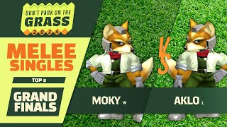 moky Fox vs Aklo Fox  DPG 2024  Melee Singles Grand Finals Top 8 [upl. by Yknip]