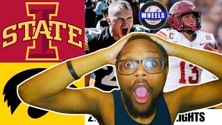 IOWA STATE UPSET Iowa State vs Iowa Highlights RAW Reaction [upl. by Alina]