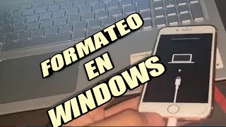 FORMATEAR TU IPHONE CON WINDOWS [upl. by Nylireg]