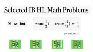 arctan12  arctan13 No Calculator [upl. by Tessi]