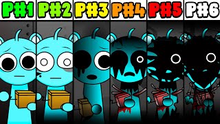 Phase 1 VS Phase 2 VS Phase 3 VS Phase 5 VS Phase 6 in Incredibox Sprunki Corruptbox But Sprunki [upl. by Caro]