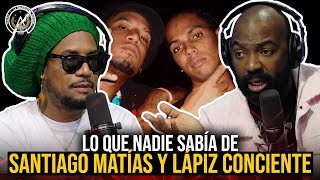 ENTREVISTA VAKERO LA HISTORIA JAMAS CONTADA DE LÁPIZ CONCIENTE Y SANTIAGO MATÍAS ALOFOKE [upl. by Shanly650]