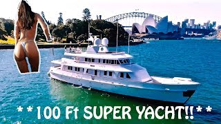 INSANE MILLION DOLLAR SUPER YACHT [upl. by Fionnula]