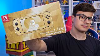 COMPREI um NINTENDO SWITCH LITE edição ESPECIAL [upl. by Tolland]