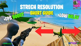 How To Get STRETCHED RESOLUTION In Fortnite WithWithout Nvidia UPDATED 2024 [upl. by Gabey]