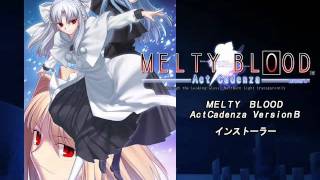 Melty Blood Act CadenzaCharacter Select [upl. by Henriha]