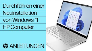 So führen Sie eine Neuinstallation von Windows 11 durch  HP Computer  HP Support [upl. by Candice]