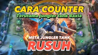 Cara counter meta Jungler tank rusuh di patch saat ini ⚠️ [upl. by Glennis894]