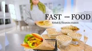 3 RECETTES FACILES  KEBAB ET TIRAMISU MAISON [upl. by Zurheide]