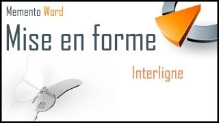 L Interligne dans Word  Formation Word Marseille [upl. by Wivestad]