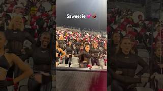 SAWEETIE FOR SDSU HOMECOMING 💃🏼🤸 saweetie homecoming youtubeshorts dance [upl. by Odawa927]