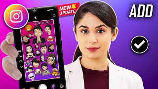 How to Add Memoji to Instagram Story Android  Full Guide  iPhone Memoji for Android Instagram [upl. by Fiel318]