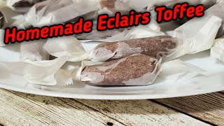 Homemade Eclairs Toffee  Bakery Style Toffee only with 3 ingredients at home [upl. by Nired]