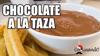 CHOCOLATE A LA TAZA THERMOMIX [upl. by Kozloski347]