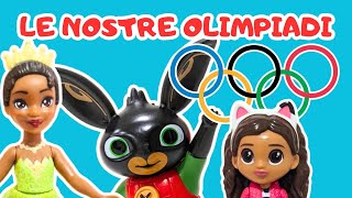 La SFIDA ALLE OLIMPIADI tra BING GABBY POCOYO BLUEY E LE PRINCIPESSE DISNEY [upl. by Novar]