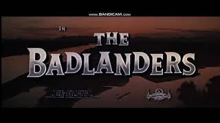 The Badlanders 1958 title sequence [upl. by Waal]