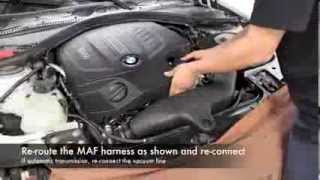 20122013 BMW 335i F30 N55 PN 5482202 Intake Installation Video [upl. by Essined]