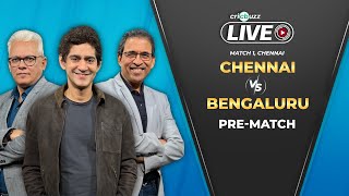 CSKvRCB  Cricbuzz Live Match 1 Chennai v Bengaluru Prematch show [upl. by Ahsitneuq]