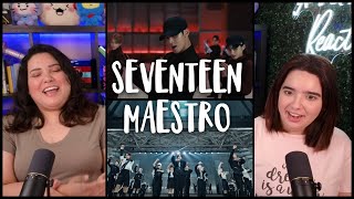 WHOS THE REAL MAESTRO 😲🔥 Reacting to SEVENTEEN 세븐틴 MAESTRO Official MV  Ams amp Ev React [upl. by Etnud]