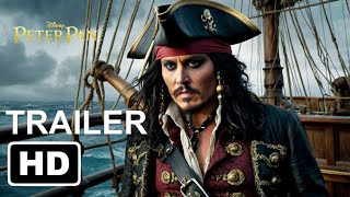 Teaser TrailerPETER PAN Johnny Depp e Tom Holland  Conceito de IA 2025 [upl. by Ehsiom]