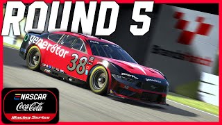 eNASCAR CocaCola iRacing Series  Race 518 at Brands Hatch  30 Laps [upl. by Haldan697]