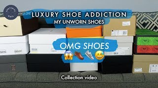 Mens Luxury Shoe Addiction 😍👞👟 Unworn shoe collection ft Louis Vuitton Gucci Hermès Balenciaga… [upl. by Hoffert]