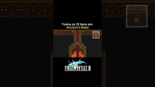 FF3  All items  Ancients Maze [upl. by Carola360]