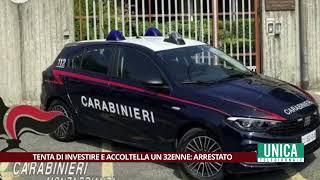 Bernareggio tenta di investire e accoltella un 32enne arrestato [upl. by Lamoree]