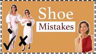 How To Pair Shoes With Dresses Skirts and Pants  Do’s and Don’ts Of Styling Shoes [upl. by Anelrats]