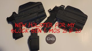 CampG holster for my Glock 20 and 21 gen 5 mos along with a magazine pouch initial thoughts [upl. by Casaleggio]