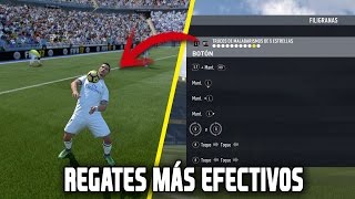 TUTORIAL  LOS REGATES MÁS EFECTIVOS Y UTILIZADOS EN FIFA [upl. by Fabian364]