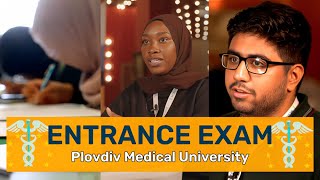 Entrance Exam In Plovdiv Medical University  2022  Students Reviews Ep 10 [upl. by Eleon]