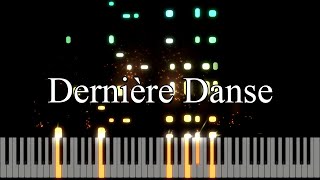 Dernière Danse Piano Tutorial [upl. by Ecertap215]