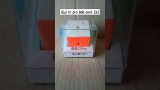 ASMR Qiyi m pro ballcore 2x2 rubikscube [upl. by Aryek]