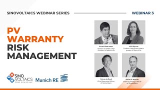 PV Warranty Risk Management Webinar riskmanagement [upl. by Tadashi223]