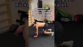 Die beste Übung für einen flachen Bauch 💯 health aesthetic flacherbauch homeworkout exercise [upl. by Ibor]