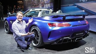 Check Out the New AMG GT R ROADSTER  FIRST LOOK [upl. by Echikson]