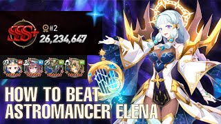 Epic Seven  Hall of Trials  Rampaging Astromancer Elena  0819  0902 [upl. by Macdonell]