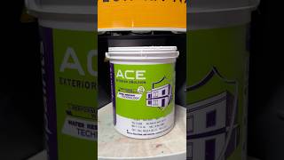 Asian Paints Ace exterior 4 Litre code  8256 Dark grey color mixing ytshorts satisfying [upl. by Gant580]