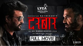 Darbar full movie hindi  Rajinikanth Nayanthara Sunil Setty AR Murugadoss [upl. by Enirehtakyram287]