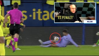 Así se vivió la polémica acción de la mano de Piqué del Villarreal  Barcelona en Tiempo de Juego [upl. by Lain]