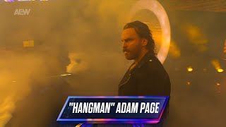 quotHangmanquot Adam Page Entrance  AEW Dynamite October 02 2024 [upl. by Marla592]