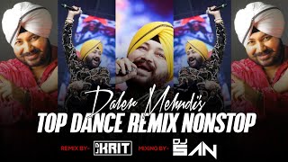 Daler Mehndis Top Dance Remix Song Nonstop  DJ Sanjay x [upl. by Kcirdot]