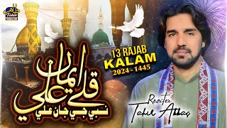 Kule Iman Ali  Tahir Abbas  Superhit 13 Rajab Kalam 2024  1445 [upl. by Weide]